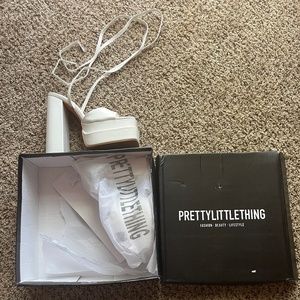 White Platform Pumps *Brand New*